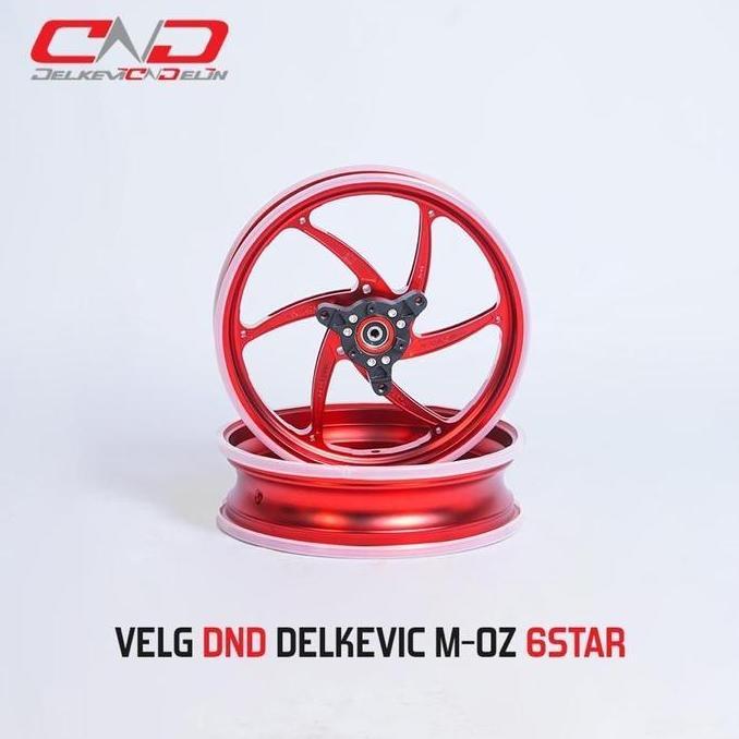 Velg Racing Delkevic DnD M-Oz 6Star Aerox Nmax Nmax New FULL CNC PREMIUM BEST
