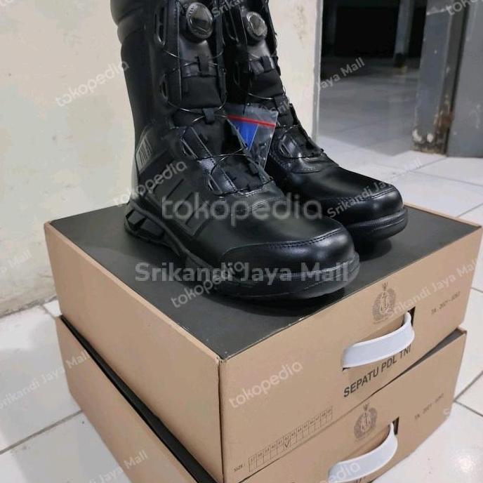 Sepatu PDL TNI AL Terbaru Versi Tali Putar