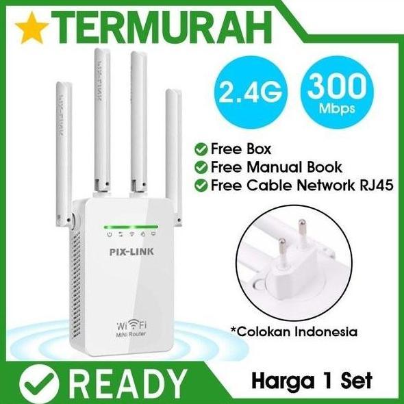 PIX-LINK 300M Wireless Wifi Range Extender Router Repeater AP LV-WR09