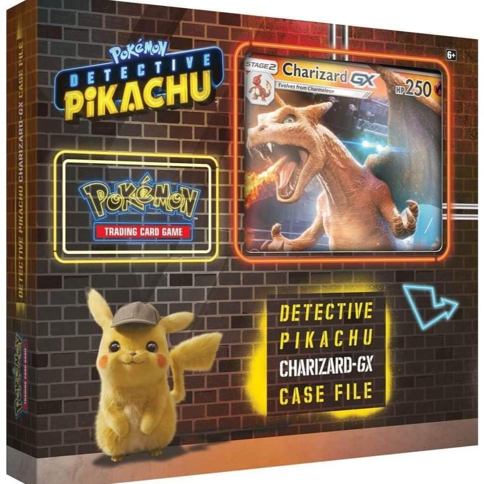 Pokemon TCG: Detective Pikachu Charizard-Gx Case File, Multicolor