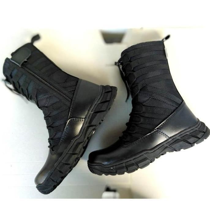 SEPATU PDL TNI safety ujung besi brand CAANGGO MILITARY