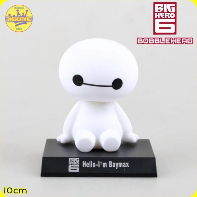 Bobble Head BAYMAX - Figure Miniatur Pajangan Mobil Goyang Big Hero 6