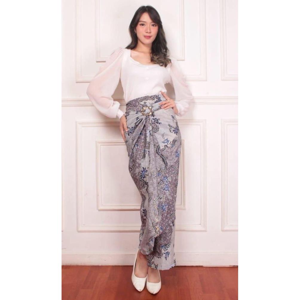 DS245 - rok lilit batik / rok lilit instan / bawahan kebaya modern / rok jumbo