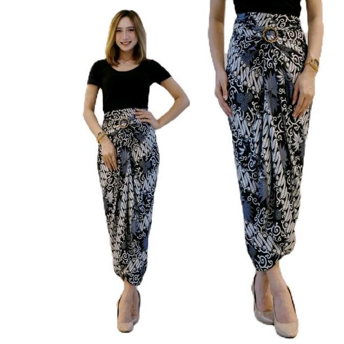 DS262 - Rok Lilit Batik / Rok Serut Panjang / Bawahan Wanita Kebaya Batik / Rok Kekinian / Rok Batik