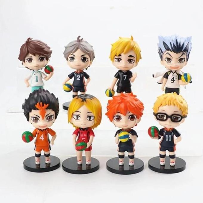 figure set 8 haikyuu voli