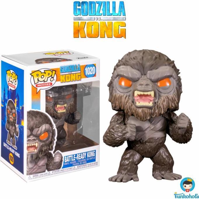 Funko POP Movies Godzilla vs Kong - Battle-Ready Kong #1020