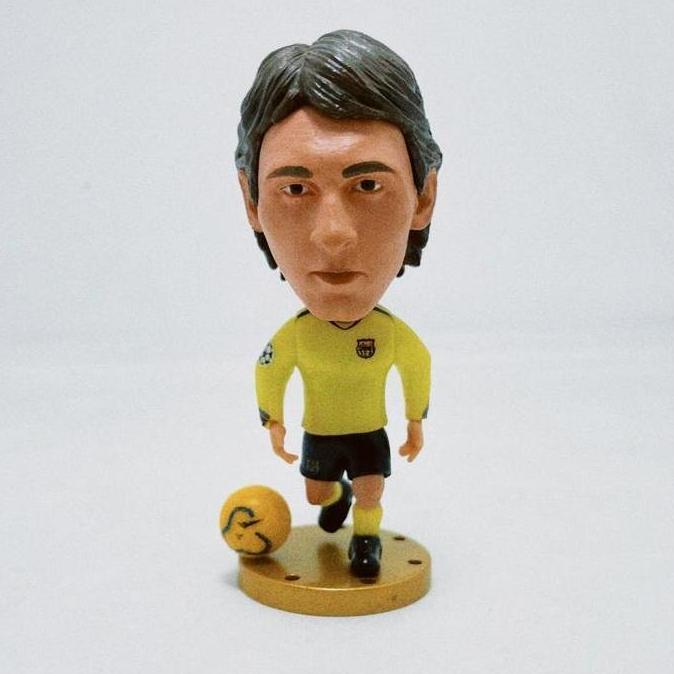 Action figure Lionel Messi FC Barcelona 2006 away soccerwe
