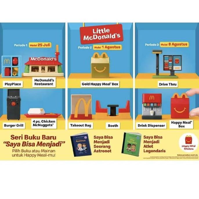 Happy Meal MCD Mcdonald Little Mcdonald