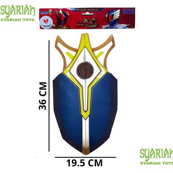 Mainan tameng BIMA S stone shield bima satria garuda license