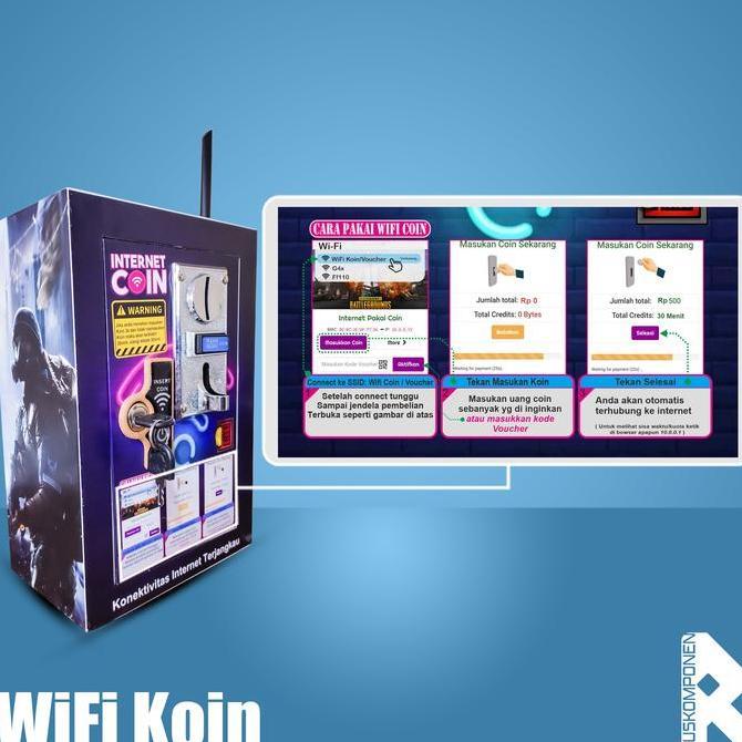 Wifi Coin Wifi Voucher Usaha Wifi