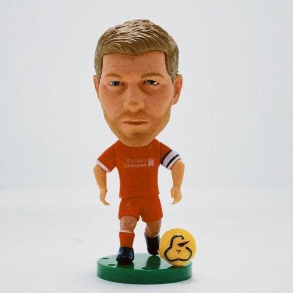 Action figure Steven Gerrard Liverpool 2014 soccerwe