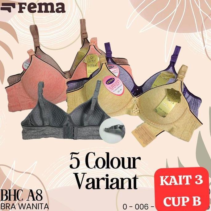 BRA FEMA CUP B KAIT 3 PAKET ISI 5 KAZOLA