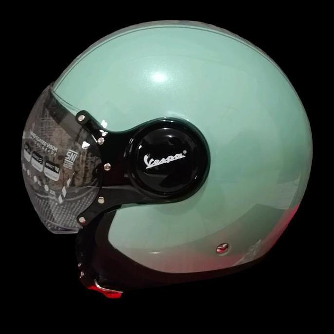 helm vespa green relax original Terlaris