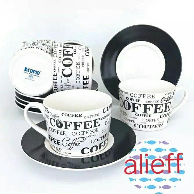 Cangkir Set Gelas Set Coffe Kopin.Free Buble Wrap