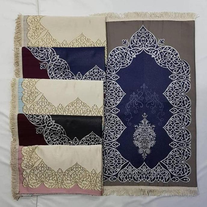 Sajadah made in Turkey Turki Ottoman ipek silk premium seserahan Terlaris