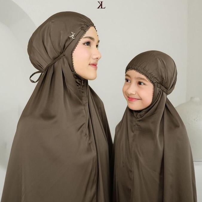 Ameena Prayer Set | Mukena Couple Mom and Kids  | Packaging with box Terlaris