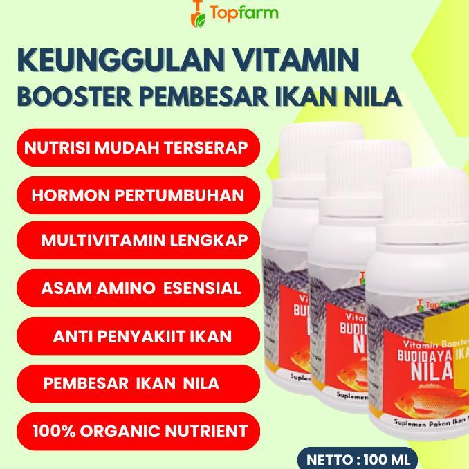 Vitamin Ikan Cepat Besar Vitamin Ikan Nila Cepat Besar Vitamin Ikan Nila Booster Vitamin Pembesar Ik