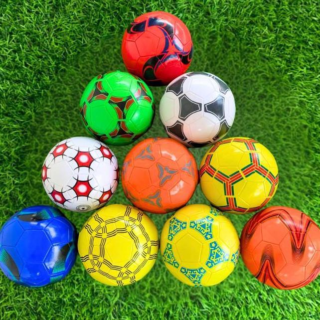 Bola Sepak Jahit Free Pentil Dan Jaring Bola Sepak Size 5 Bola Kaki