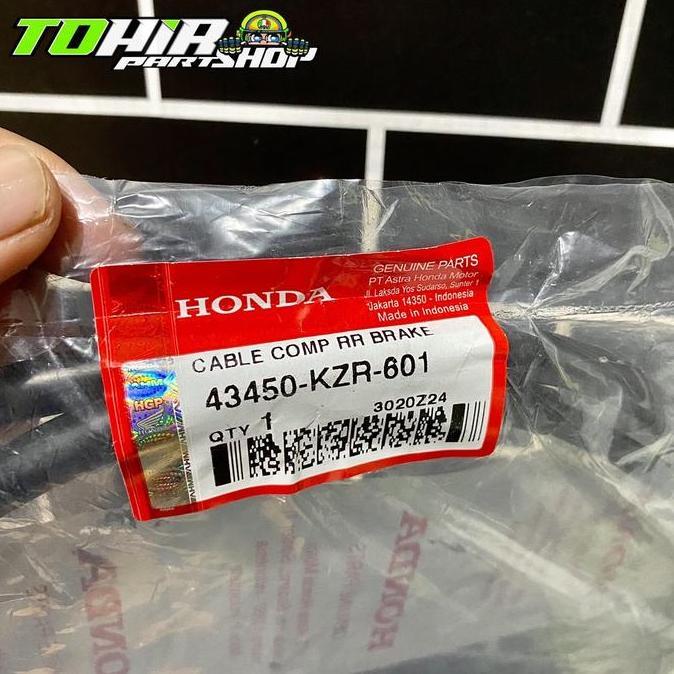 Kabel Rem Belakang Vario 125 FI 43450KZR-601 Non CBS Original