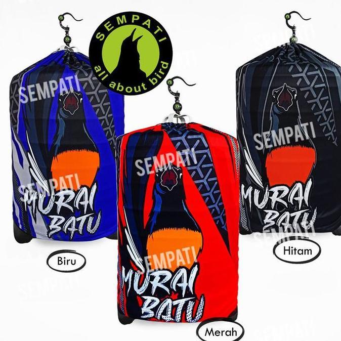 SEMPATI KRODONG SANGKAR MURAI NO 2 BAHAN JERSEY PREMIUM FULLPRINT MOTIF BURUNG MURAI KERODONG SANGKA