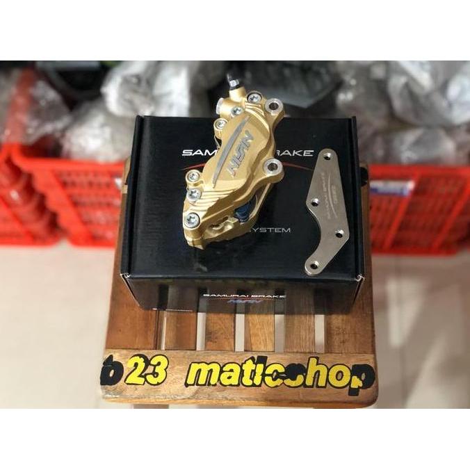 Kaliper Nissin Samurai 4P Pnp Honda Cbr 250 Rr Original Japan Brake Terbaru