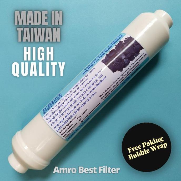 FILTER AIR RO POST CARBON D'BEST 2"