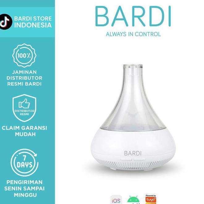 Bardi Smart Aroma Diffuser Bluetooth Dengan Lampu Tidur Rgbww Smart Humidifier
