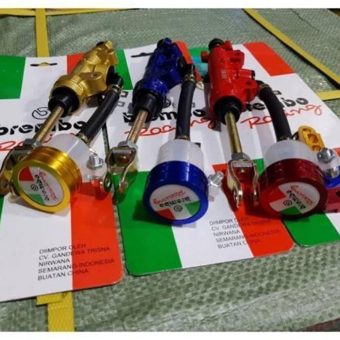 DV357 >> #GR# Tonjokan Master Rem Belakang BREMBO/ZOMBIE Motor Vixion/Ninja/CBR/R15/R25/GSX/Satria F