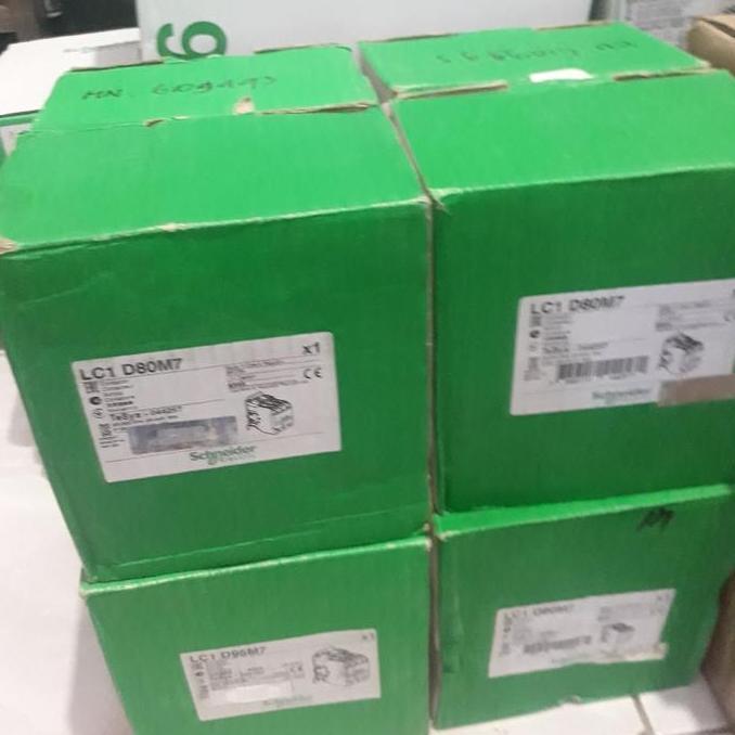 Diskon Contactor Schneider 3 Kutub Lc1D80M7 1No 1Nc 37Kw 220V