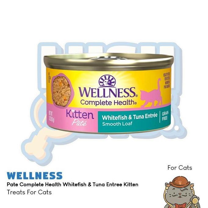 Wellness Pate Complete Health Whitefish & Tuna Entree Kitten