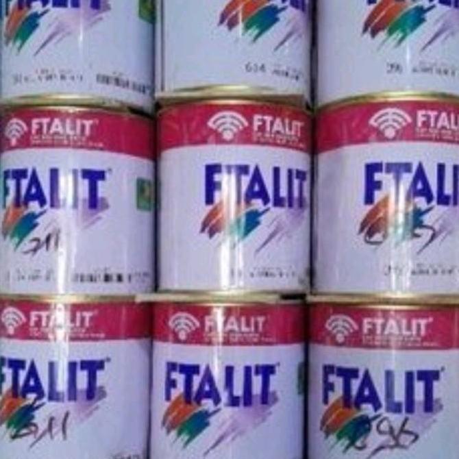 DS269 >> Ftalit Beige 127 Ftalit Irish White 203 Cat Kayu Besi Krem Putih 1kg