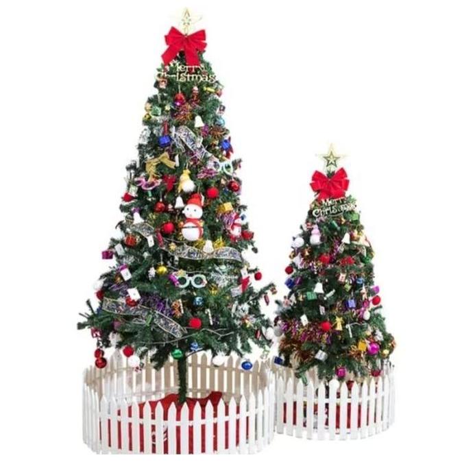Promo Pohon Natal 150Cm Lengkap Hiasan Aksesoris Natal Dan Lampu Tumblr