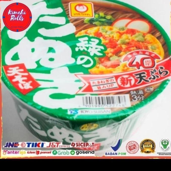 Maruchan Midori Tanuki Tansoba Cup Ramen Asli Impor Jepang 101 Gram