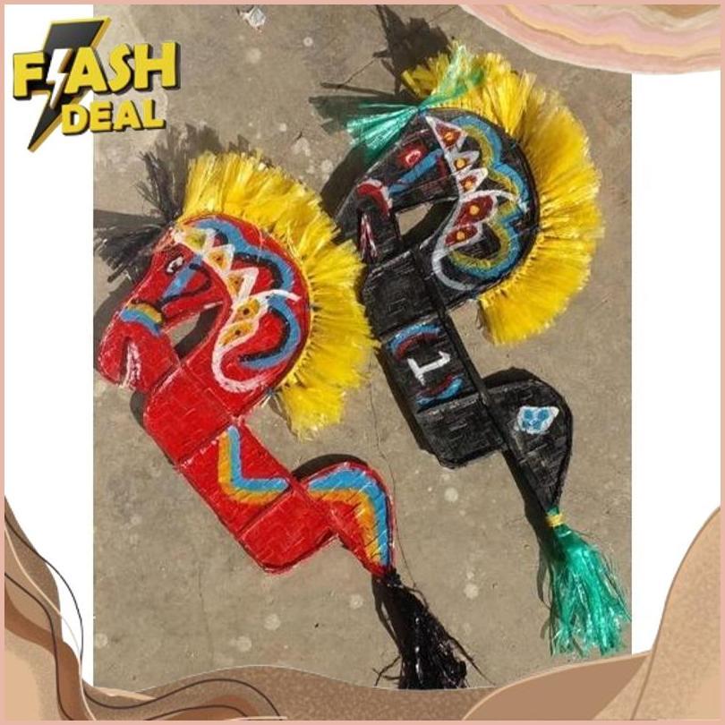 CUCI GUDANG PROMO MURAH JARAN KEPANG / JARANAN ANAK DEWASA / JARAN KEPANG BONUS PECUT