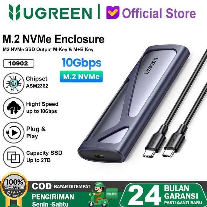Ugreen Casing Ssd M.2 Nvme 2230/2242/2260/2280 Enclosure 10902