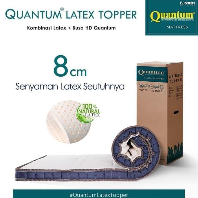 Quantum Topper Latex 8cm Pelapis Kasur uk.120x200