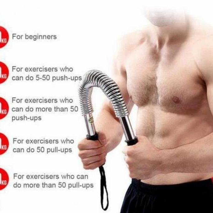 ALAT OLAHRAGA TANGAN POWER TWISTER MELATIH OTOT LENGAN DAN DADA