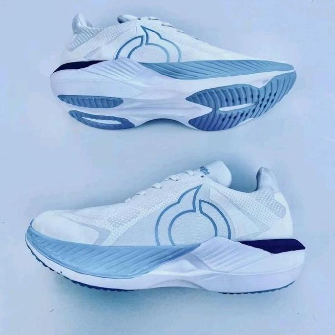 DA76 - ORTUSEIGHT SEPATU RUNNING HG 2.0PUTIH BIRU HYPERGLIDE 2.0 HITAM / 2.0 HITAM PUTIH