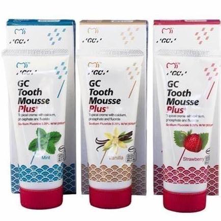 Gc Tooth Mousse Biasa Tanpa Flour Dan Tooth Mousse Plus