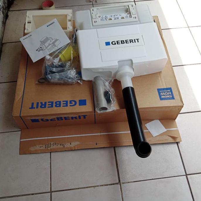 Promo Tangki Tanam Geberit 224.082.00.1 TOTO buat pasangan tombol seri ALPHA COD