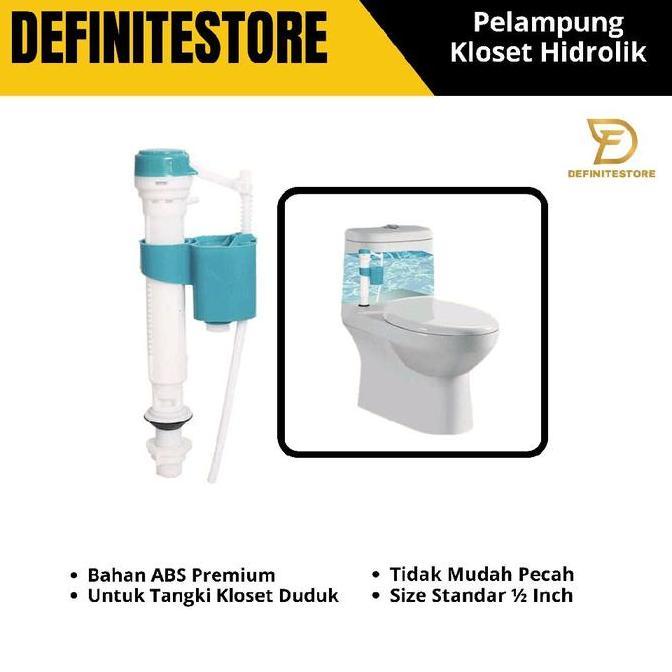 Promo Pelampung Kloset Duduk Pelampung Closet Duduk Universal Pelampung Otomatis Pelampung Hydraulic