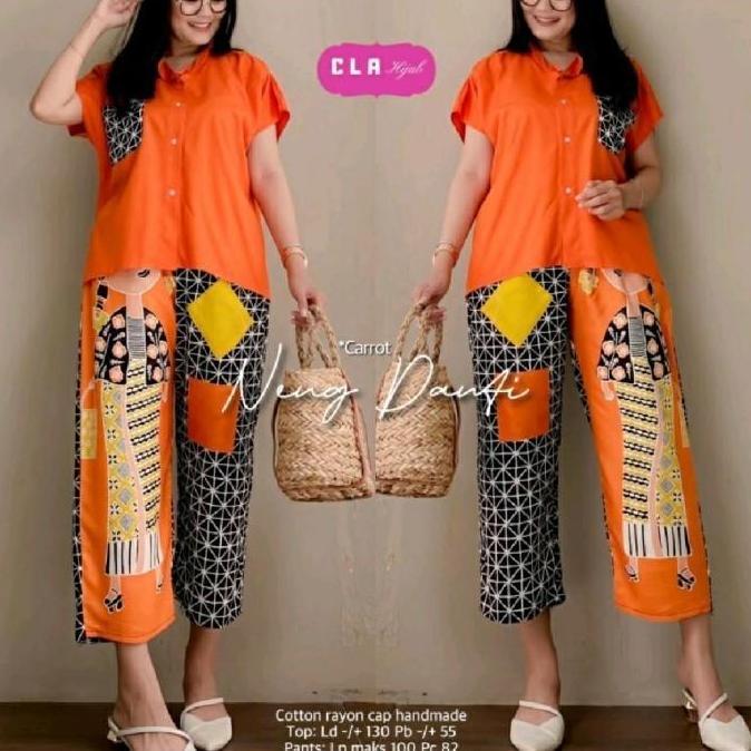 Setelan Wanita Tejo Kepang Semerbak Batik Ori Setelan Wanita Kekinian5