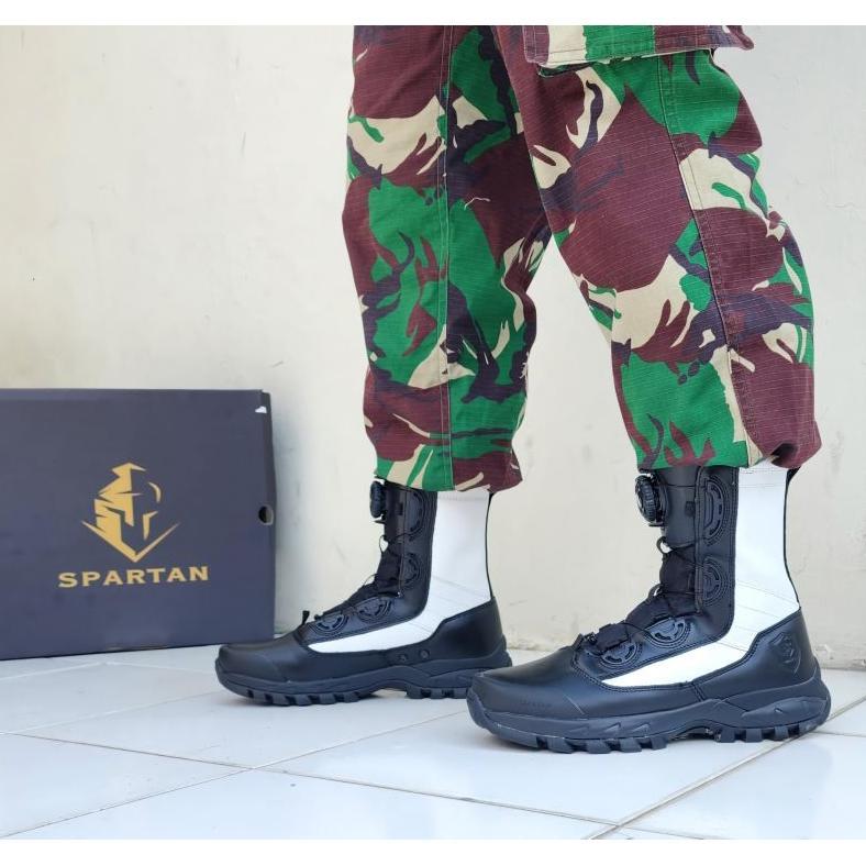 SEPATU PDL TALI PUTAR PROVOST TNI SPARTAN