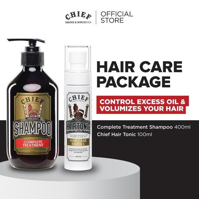 Chief Ramadan Fresh Hair Set - Chief Hairtonic 100Ml & Chief Shampoo