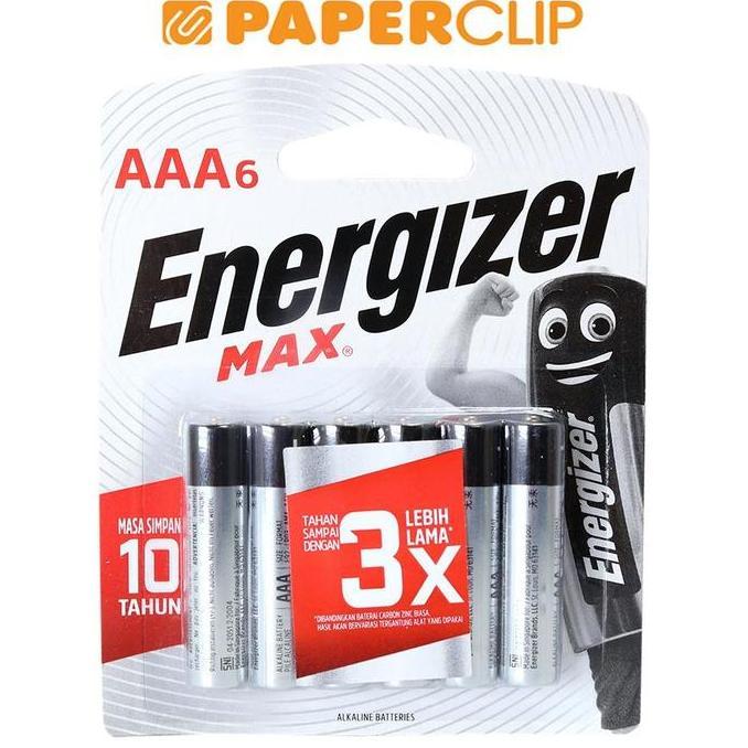BATTERY ENERGIZER E92-BP6 AAA