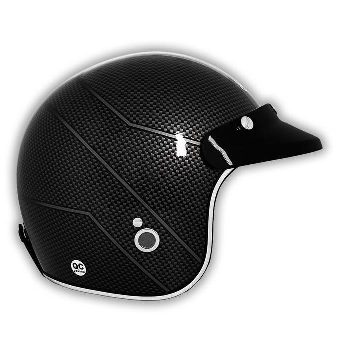 Helm Retro/Bogo Marzano Carbon Black