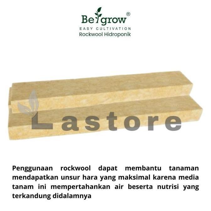 1 Slab Rockwool Hidroponik Media Semai Rockwool Media Tanam Rockwool Begrow