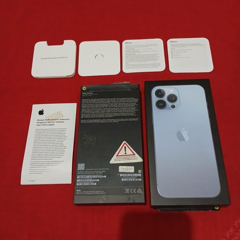 dus box iphone 13 pro max sierra blue ori copotan asli ibox