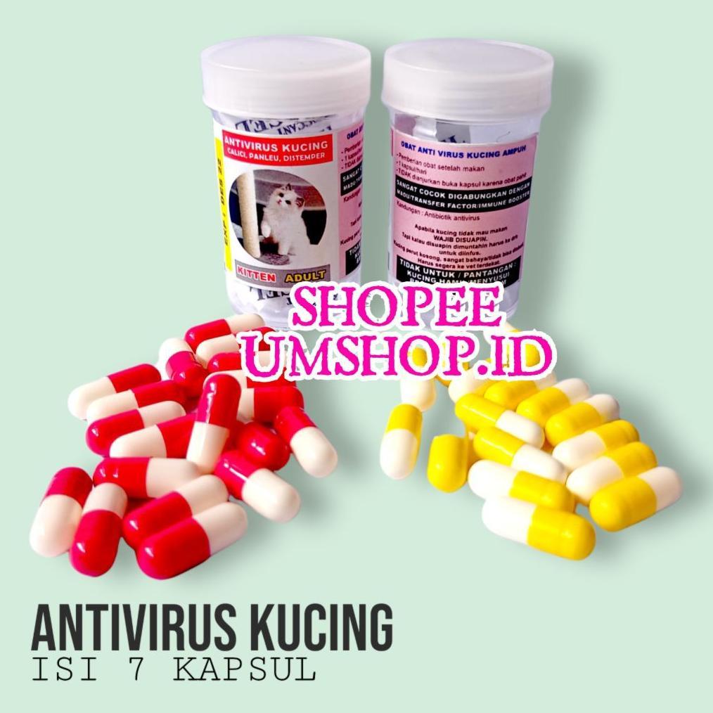 Vitamin Kucing Antivirus Cat Distemper Calici Panleu