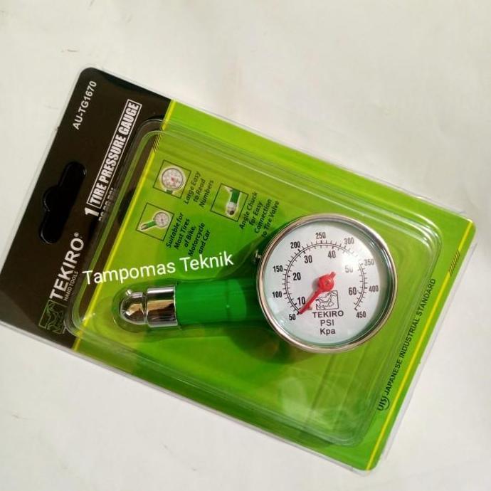Pengukur Tekanan Ban Tekiro Alat Ukur Ban 0-60psi Psi [terbaik]